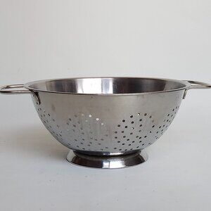 FABERWARE Colander, Stainless Steel, Perforated Drainer Strainer Metal